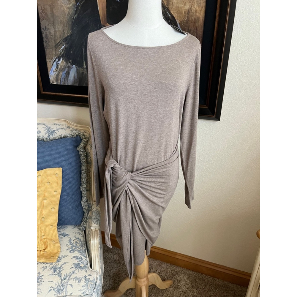 NWT Women's Lauren Ralph Lauren Dress, Size 8, Taupe